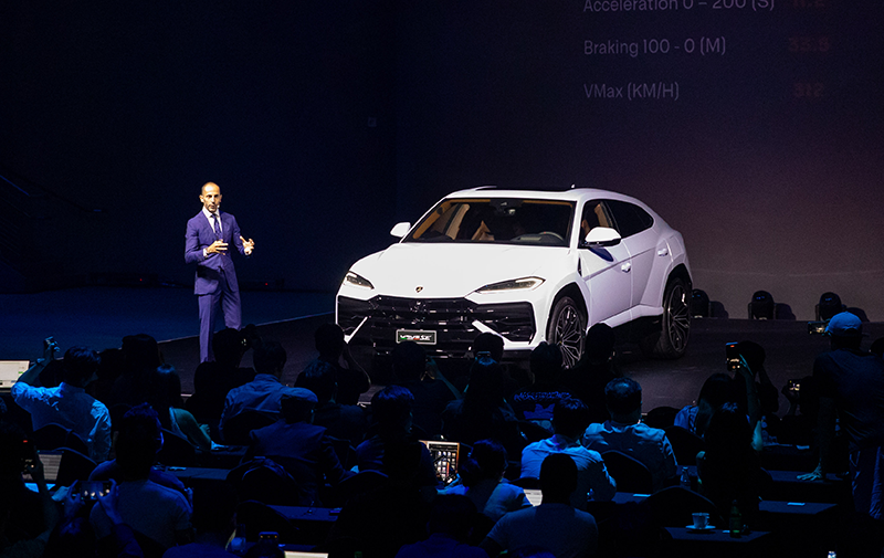 람보르기니 Urus SE 런칭 이벤트